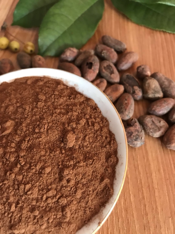 Grzywny organiczny Alkalizowany brązowy proszek kakaowy Negatywne bakterie chorobotwórcze